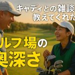 キャディとの雑談が教えてくれた、ゴルフ場の奥深さ